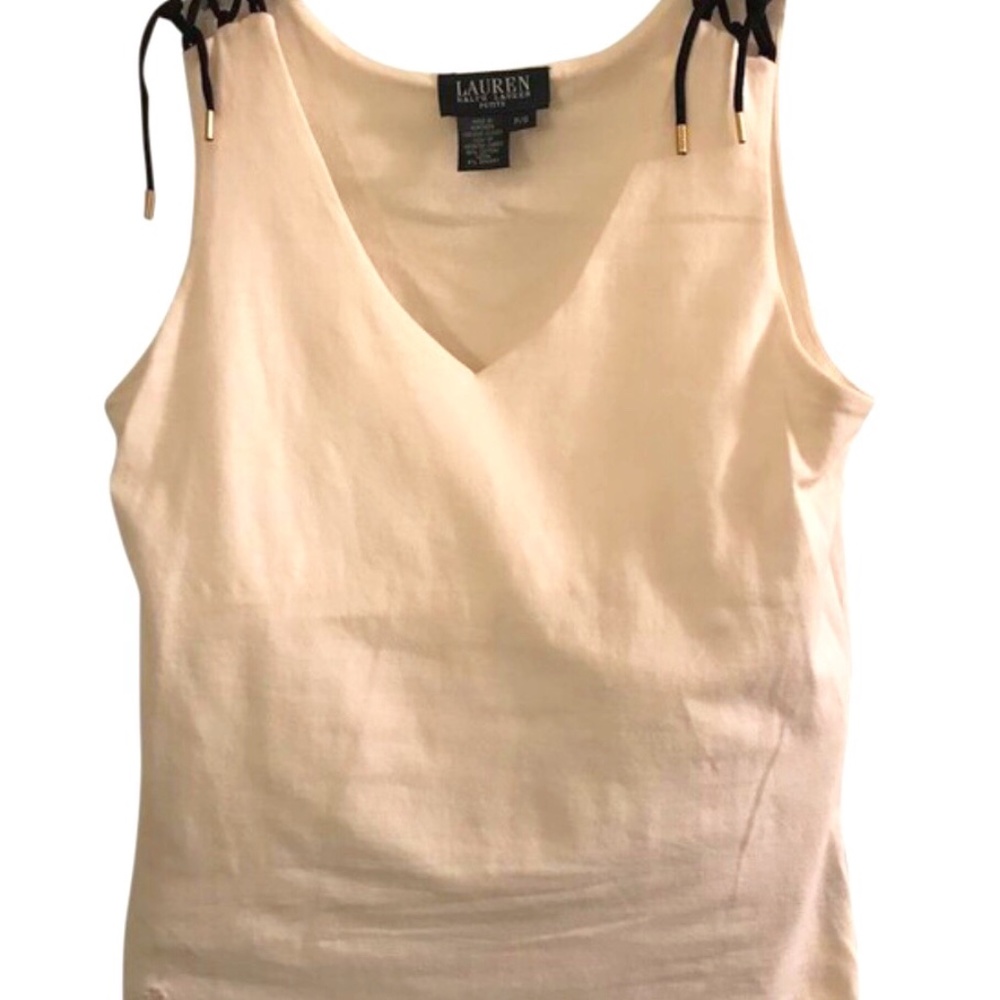 Lauren by Ralph Lauren V-neck Tank